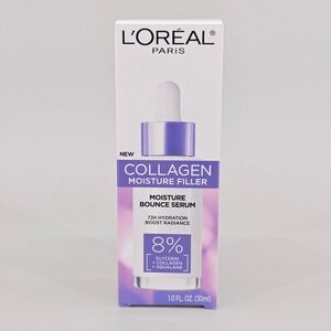 LOreal Paris Collagen Moisture Filler Bounce Serum 8% Glycerin Squalane 1oz
